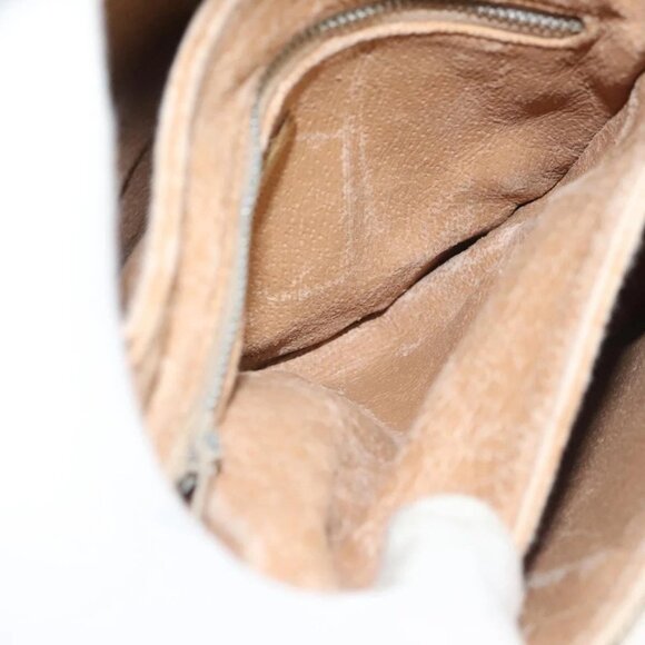 GUCCI GG Plus Supreme Shoulder Bag PVC Beige Gold Auth BA3539 - Picture 11 of 16